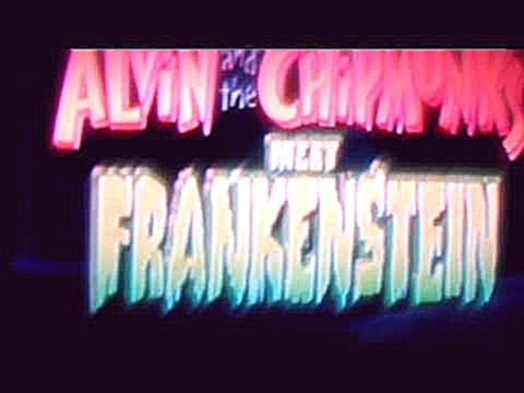 Alvin And the Chipmunks Meet Frankenstein DVD part 1 