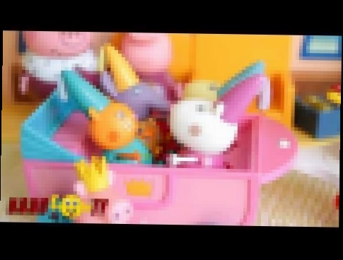 Маша и Медведь и Свинка Пеппа мультик с игрушками - Хвастунишки! Развивающие мультики для детей 2017 