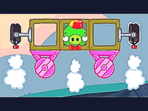 МАШИНКИ Bad Piggies #9 мультик игра как Хот вилс Hot Wheels про тачки. Собираем новую машинку #МК 