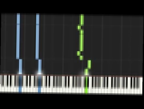 Музыкальный видеоклип ДИМОН! Piano Tutorial Synthesia 