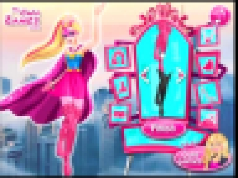 Барби супер принцесса супергерл игры для девочек и мальчиков онлайн # 2 
