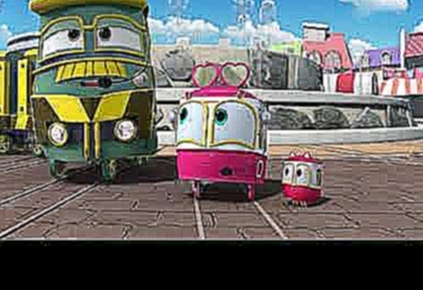 Мультфильм для детей про паровозики  Роботы поезда    все серии подряд   сборник 16 20 