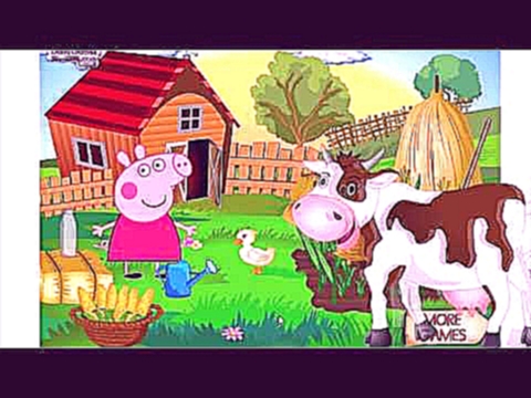 Peppa pig.  #Свинка Пеппа на ферме 