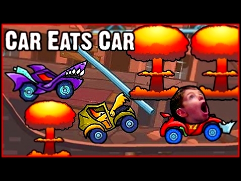Хищные машинки Cars eat Cars - Мультик-игра для детей про машинки 6 
