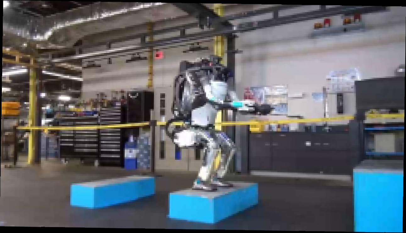 Сальто в исполнении робота Atlas от Boston Dynamics 