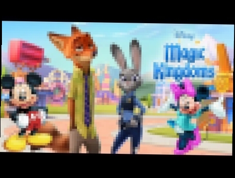 Волшебные королевства Disney #1 Детская игра как мультик Видео с любимыми героями Let's play 