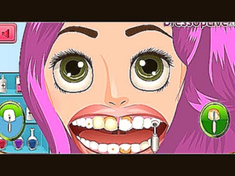 NEW Игры для детей—Disney Принцесса Рапунцель Уход за зубами—мультик для девочек 