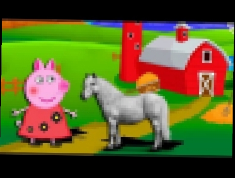 Мультики Свинка  Петта  упала с лошади  Мультфильмы для детей на русском 