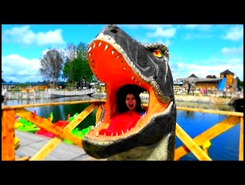МИР ДИНОЗАВРОВ лучший парк для детей Развлечения для детей Не мультик поезд динозавров 