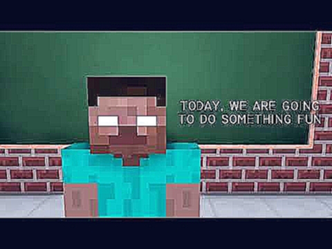 Школа монстров:Гренни VS Слендерина хоррор игры-маинкрафт анимация 