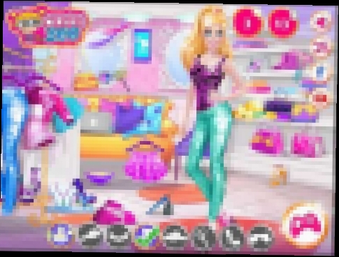 мультик игра для девочек Dreamhouse Life Barbie s Boutique   Disney Princess Barbie Games 1 