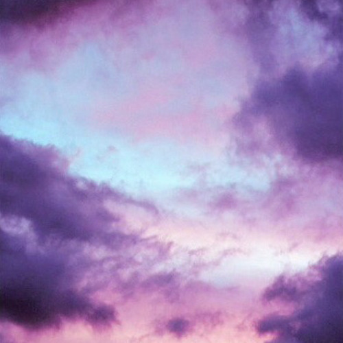 эти облака фиолетовая вата фото Unknown artist