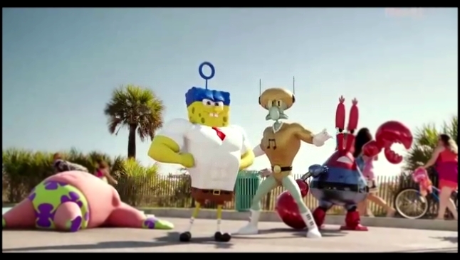 Губка Боб в  3D Трейлер HD 2015 