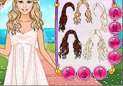 Мультик игра Одевалка: Тропическая свадьба Барби Barbie\'s Tropical Wedding 