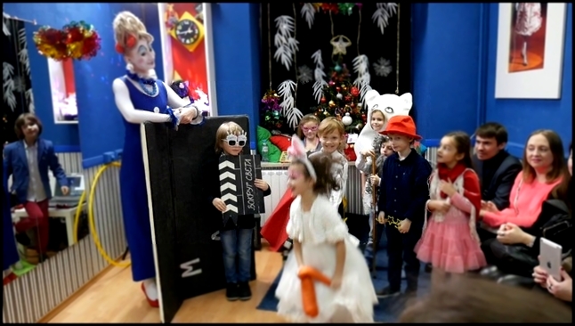 Музыкальный видеоклип День рождения детей справляем в Доме Клоунов театра Грим Масса 