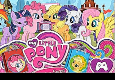 NEW мультик онлайн для девочек—My Little Pony шопинг—Игры для детей 