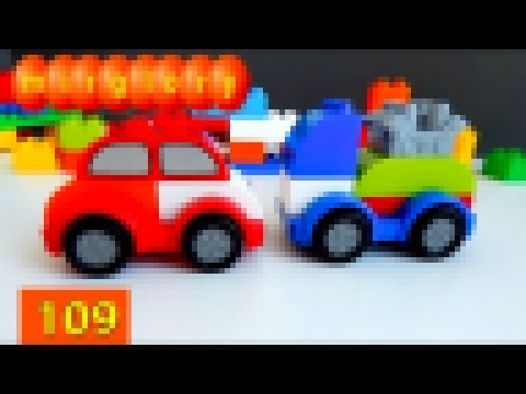 Машинки Лего мультики Трансформеры Город машинок 109 серия Мультфильмы для детей конструктор 