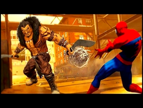 Человек Паук и Кравен Финальная Битва Мультик игра для детей про супергероя смотреть онлайн 