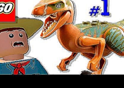 Мультик игра динозавров Парк юрского периода [1] Прохождение мультфильм про динозавров для детей 