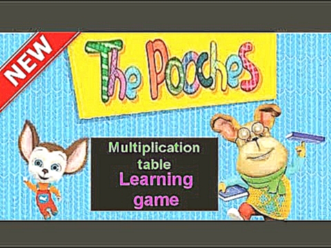 The Pooches Barboskiny In English, the new series of 2017 cartoon game multiplication table 