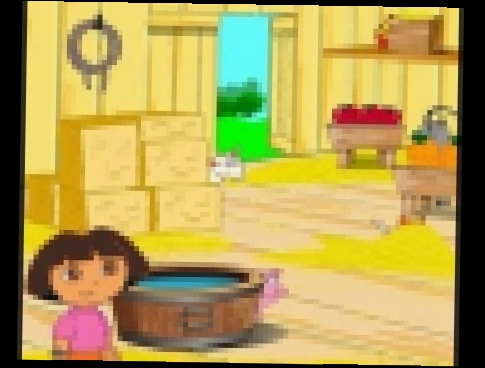 Даша Следопыт мультфильм - игра на русском! Даша спасает ферму! Dora Saves the Farm! #игра 