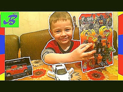 Игрушка Робот Трансформер Технобот Видео для детей Transformer Robot Toys Video for children 