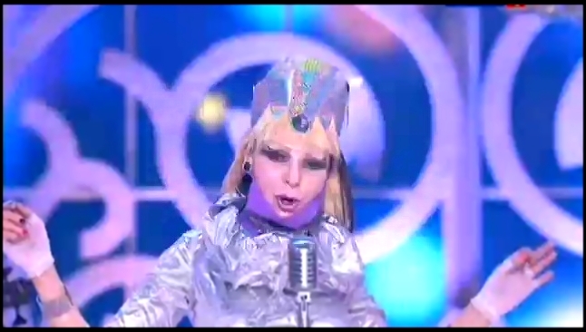 Музыкальный видеоклип Агузарова - А снег идёт (Новогодний голубой огонек 2013) 