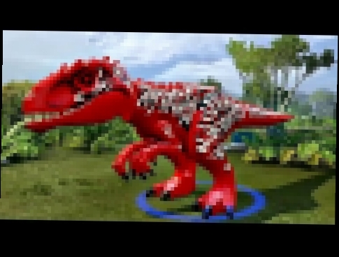 Мир Юрского Периода.Динозавр Индоминус Рекс.Игры Мультики про Динозавров.Lego Jurassic World.#Лего 