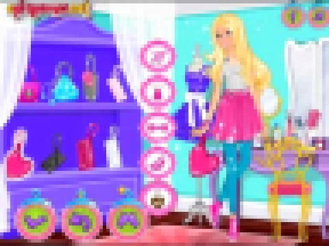 Мультик игра Барби: Девочка или пацанка Barbie Girly Vs Boyfriend Outfit 