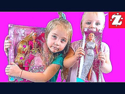 Новая Кукла БАРБИ Штеффи РАПУНЦЕЛЬ с аксессуарами Видео для девочек Steffi Love 