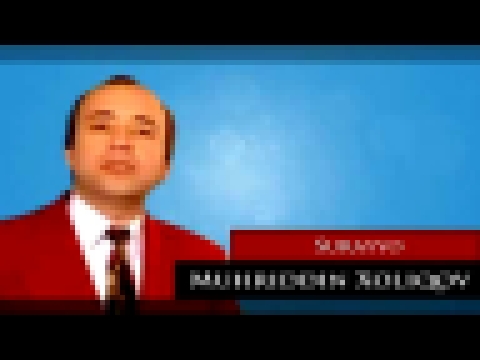 Музыкальный видеоклип Muhriddin Xoliqov - Surayyo || Мухриддин Холиков - Сурайё 