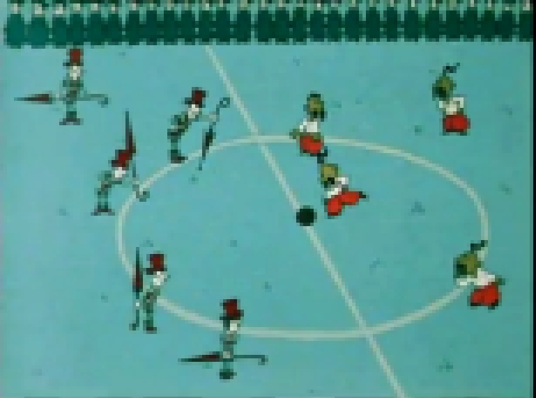 Музыкальный видеоклип Как казаки в футбол играли (1970) 